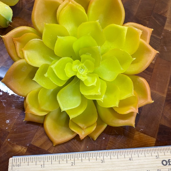 Lot of 3, Faux succulent florals for DIY - Picture 3 of 12